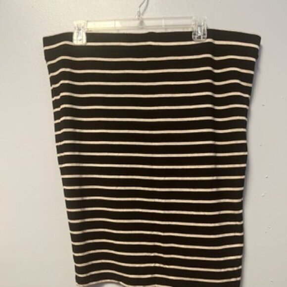Apt. 9 Dresses & Skirts - 0424-15 Black and White Strip Pencil Skirt